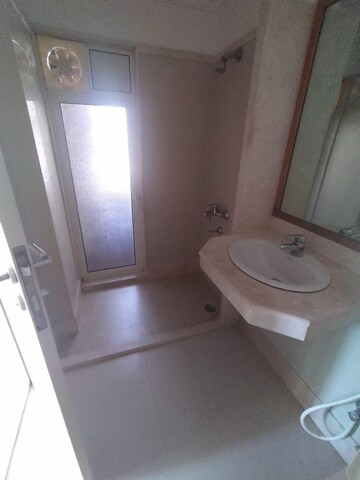 Bathroom in 2 BHK Apartment at Casa Marina CHS LTD, Ghodbunder Road – for Rent