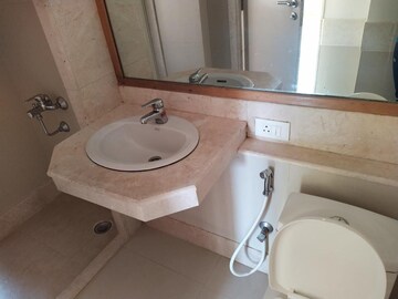 Bathroom in 2 BHK Apartment at Casa Marina CHS LTD, Ghodbunder Road – for Rent
