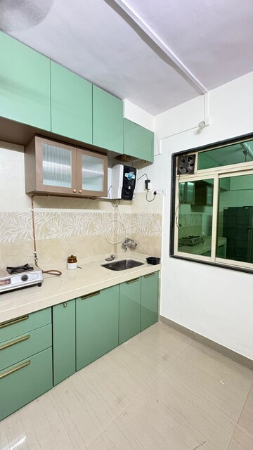 Kitchen in 2 BHK Apartment at Hiranandani Gardens, Powai – for Rent