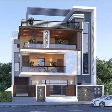 5 BHK Independent House – Exterior View View at Alpha Ii Greater Noida - for Sale