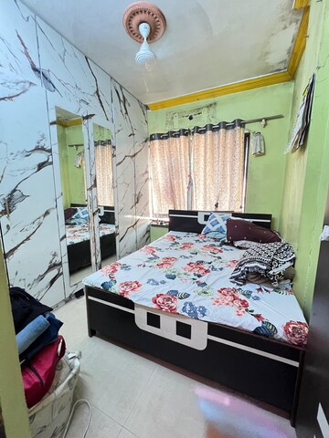 Bedroom in 1 BHK Apartment at Yashwant Apple Apartment, Nalasopara West – for Rent