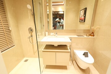 Bathroom in 4 BHK Apartment at Hiranandani Westgate, Ghodbunder Road – for Sale