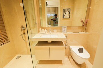 Bathroom in 4 BHK Apartment at Hiranandani Westgate, Ghodbunder Road – for Sale