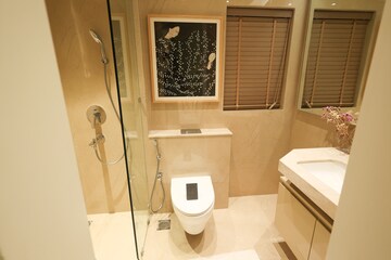 Bathroom in 4 BHK Apartment at Hiranandani Westgate, Ghodbunder Road – for Sale