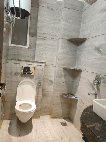 Bathroom in 2 BHK Builder Floor at Saket – for Rent