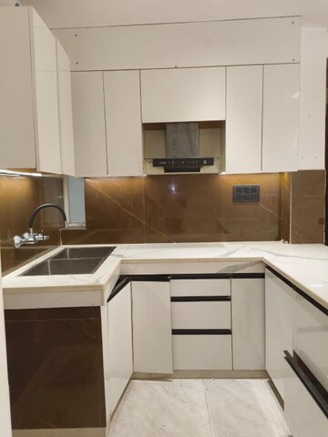 Kitchen in 2 BHK Builder Floor at Saket – for Rent