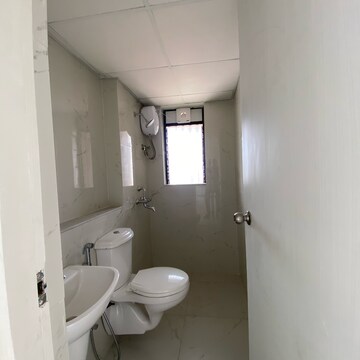 Bathroom in 2 BHK Apartment at Runwal Gardens Phase I, Kalyan Shilphata Road – for Rent