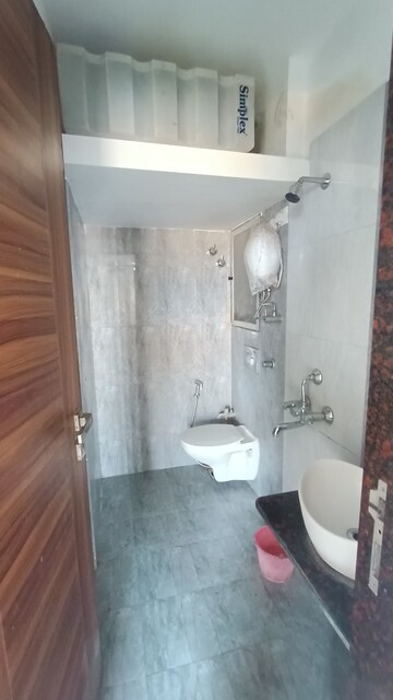 Bathroom in 1 BHK Apartment at Peninsula Heights Virar, Virar West – for Sale
