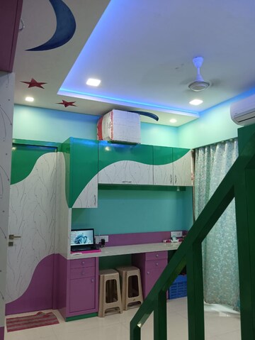 Master Bedroom in 3 BHK Apartment at Sea Breeze Tower, Nerul – for Sale