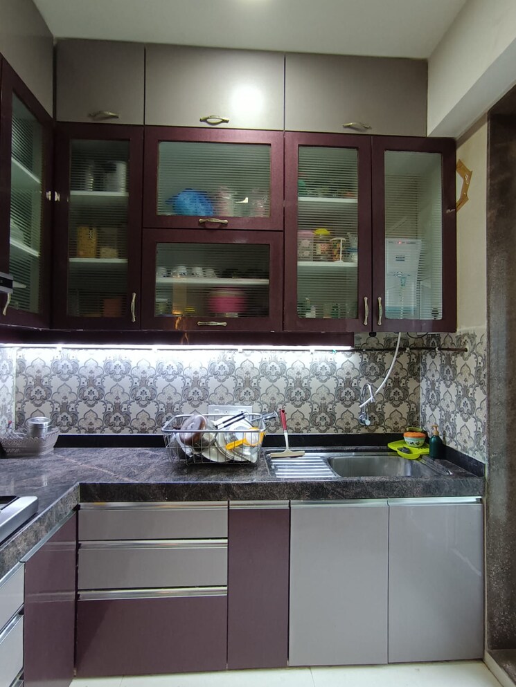 Kitchen, sea-breeze-tower 3 Bedroom 1100 Sq.Ft. Apartment In Nerul Navi Mumbai 8783798