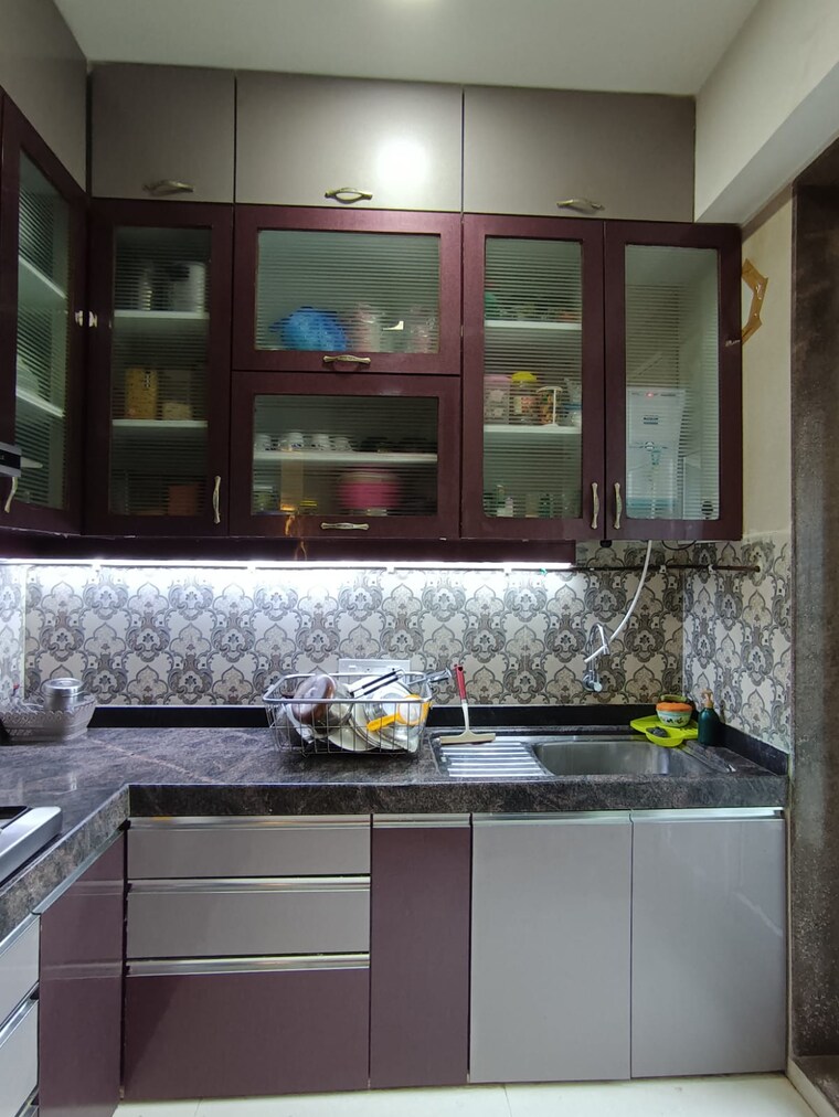 Kitchen, sea-breeze-tower 3 Bedroom 1100 Sq.Ft. Apartment In Nerul Navi Mumbai 8783798