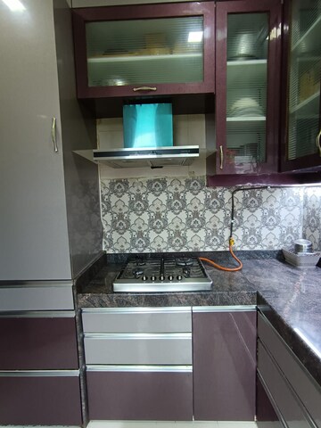 Kitchen in 3 BHK Apartment at Sea Breeze Tower, Nerul – for Sale