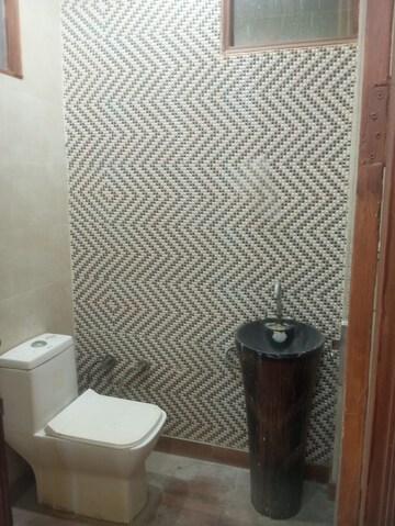 Bathroom in 2 BHK Builder Floor at Burari – for Rent