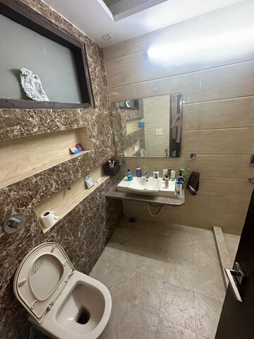 Bathroom in 2 BHK Builder Floor at Tagore Garden – for Rent