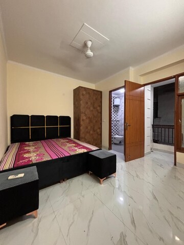 Bedroom in 1 BHK Builder Floor at Saket – for Rent