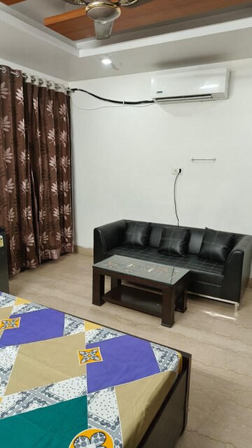Living Room in 1 BHK Builder Floor at Subhash Nagar – for Rent