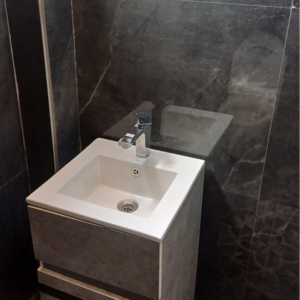 Bathroom in 2 BHK Builder Floor at Lajpat Nagar I – for Sale