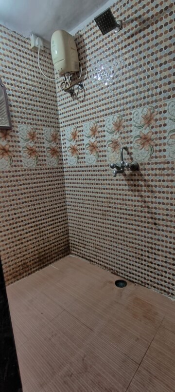 Bathroom in 2 BHK Apartment at Soniya CHS, Sector 4a Kopar Khairane – for Rent