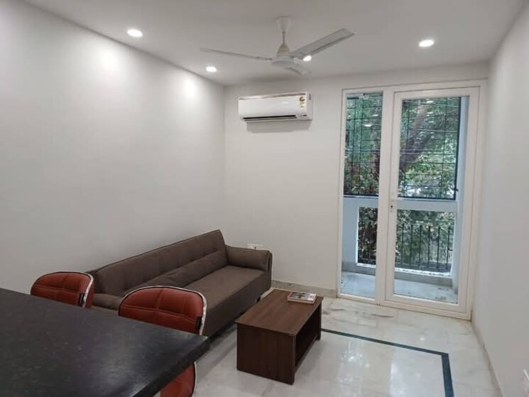 Living Room, saket 1 Bedroom 500 Sq.Ft. Builder Floor In Saket Delhi 8783985