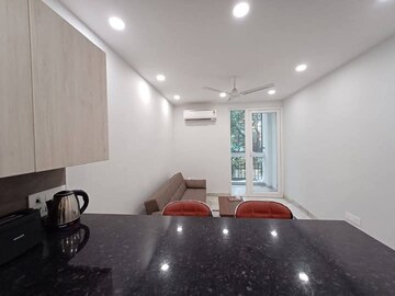 Living Room in 1 BHK Builder Floor at Saket – for Rent