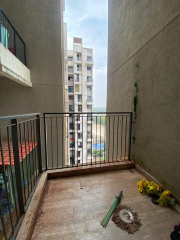 Balcony in 1 BHK Apartment at Lodha Palava City Lakeshore Greens, Dombivli East – for Rent