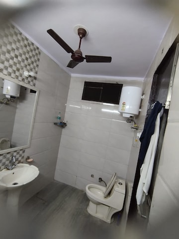 Bathroom in 2 BHK Builder Floor at Mansarover Garden – for Rent