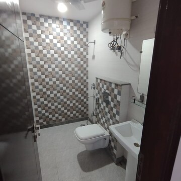 Bathroom in 3 BHK Builder Floor at Jangpura – for Rent