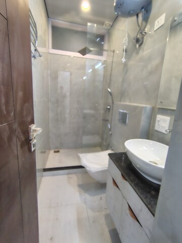 Bathroom in 3 BHK Builder Floor at Malviya Nagar – for Rent