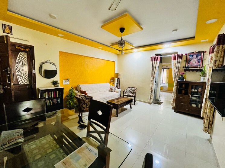 Living Room, jai-ganesh-chs 2 Bedroom 1036 Sq.Ft. Apartment In Kharghar Navi Mumbai 8784061