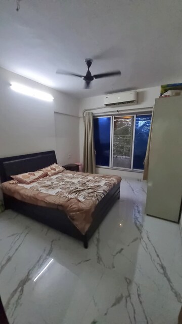 Bedroom in 2 BHK Apartment at Sethia Sea View, Goregaon West – for Rent