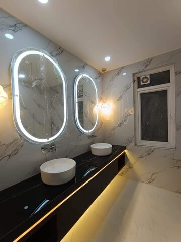 Bathroom in 3 BHK Builder Floor at Saket – for Rent