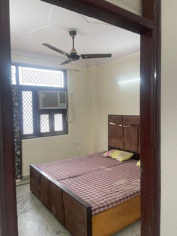 Bedroom in 3 BHK Builder Floor at Rajouri Garden – for Rent