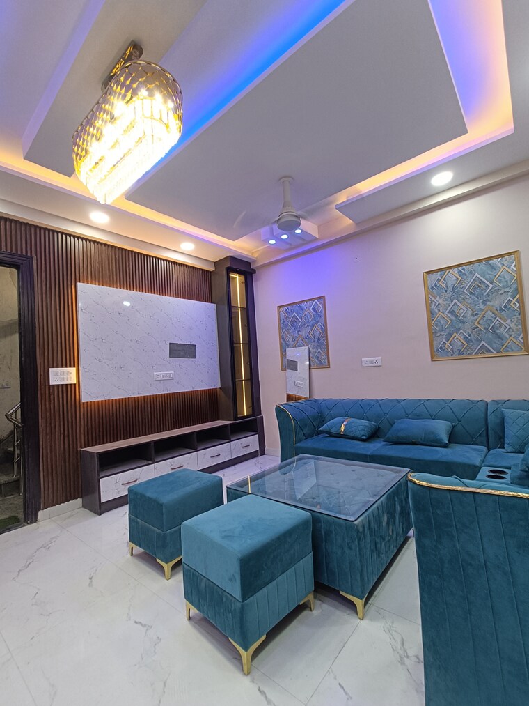 Bedroom, burari 3 Bedroom 100 Sq.Yd. Builder Floor In Burari Delhi 8784170