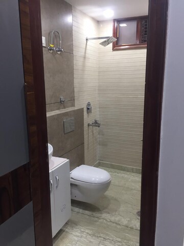 Bathroom in 3 BHK Builder Floor at Rajouri Garden – for Rent