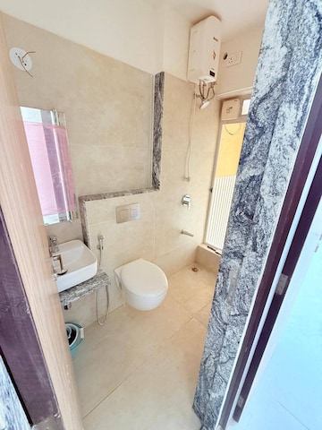 Bathroom in 2.5 BHK Apartment at Bharat Arize, Goregaon West – for Rent