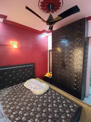 Bedroom in 1 BHK Builder Floor at Sunetra CHS, Dombivli West – for Rent