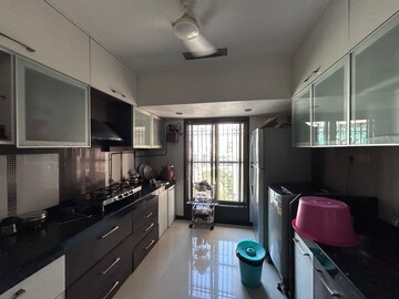 Kitchen in 2 BHK Apartment at Atlanta Heights, Prabhadevi – for Rent
