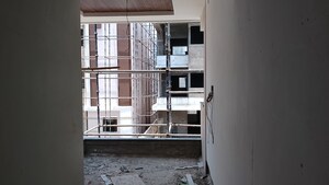 Staircase in 4 BHK Villa at Isnapur – for Sale