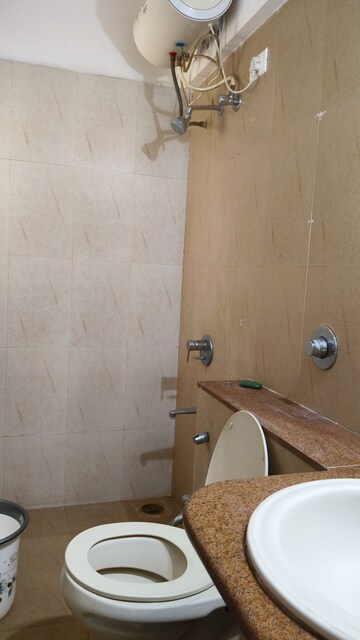Bathroom in 2 BHK Apartment at Park Express, Baner – for Rent
