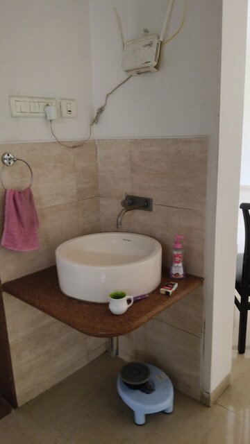 Bathroom in 2 BHK Apartment at Park Express, Baner – for Rent