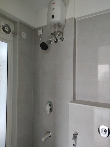 Bathroom in 2 BHK Apartment at Ashar Aria, Kalwa – for Rent