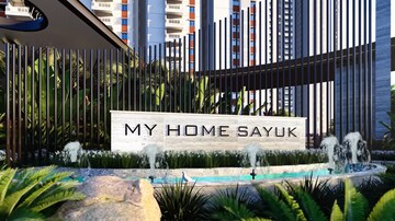 2 BHK Apartment – Exterior View View at My Home Sayuk, Tellapur - for Sale
