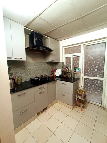 Kitchen in 3 BHK Builder Floor at Bptp Park Floors I, Sector 77 – for Rent