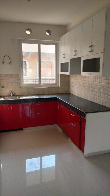Kitchen in 3 BHK Builder Floor at BPTP Parkland Pride, Sector 77 – for Rent