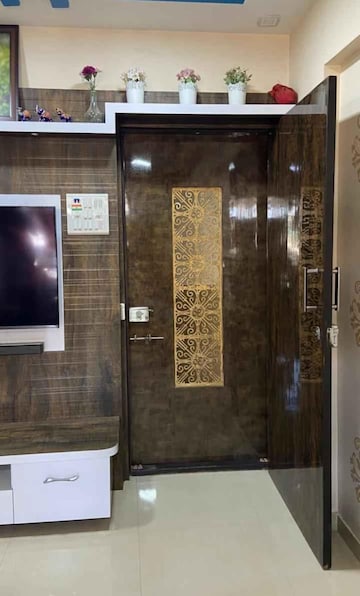 Living Room in 2 BHK Builder Floor at Kuber NX, Dombivli West – for Rent