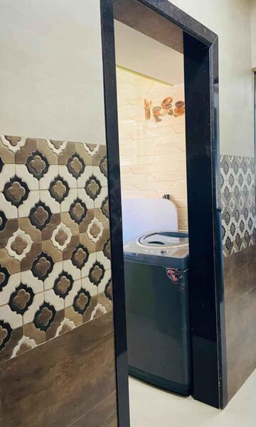 Bathroom in 2 BHK Builder Floor at Kuber NX, Dombivli West – for Rent