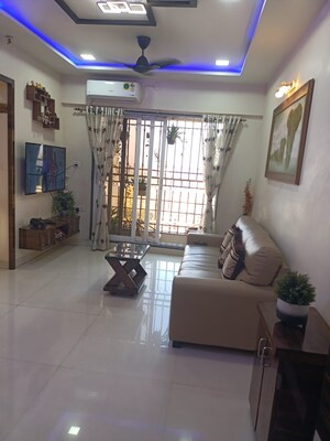 Living Room in 2 BHK Apartment at Vedant Shree Gopinath Sublime, Kalwa – for Sale