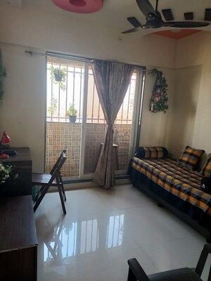 Living Room in 2 BHK Apartment at Vedant Shree Gopinath Sublime, Kalwa – for Sale