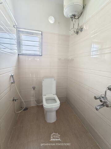 Bathroom in 1 BHK Builder Floor at Iti Layout – for Rent