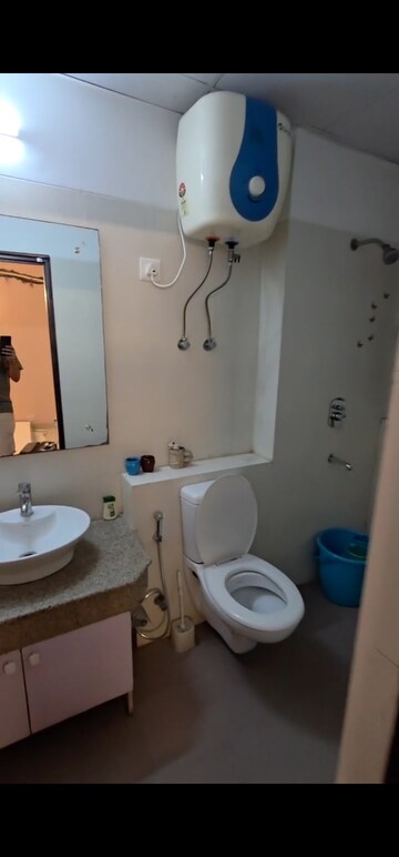 Bathroom in 3 BHK Apartment at Indiabulls Centrum Park, Sector 103 – for Rent